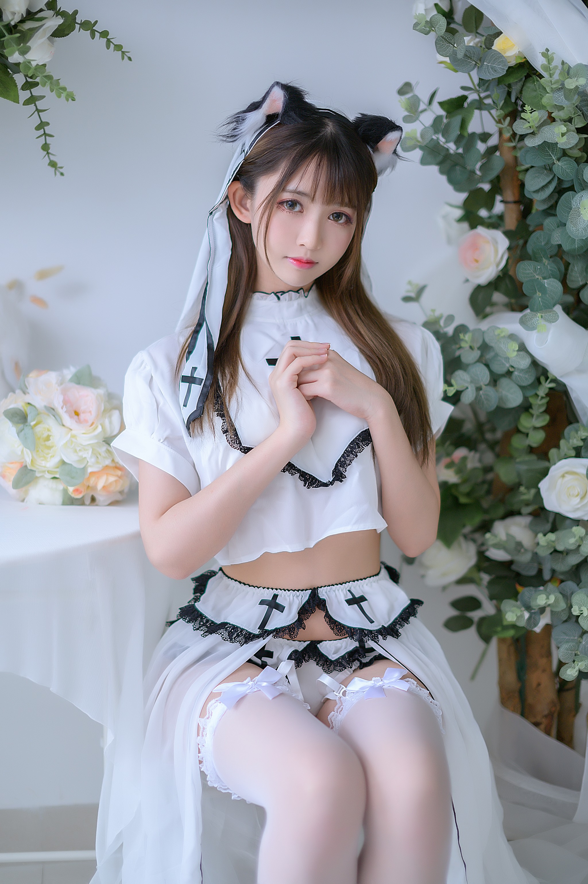 鳗鱼霏儿 - NO.067 猫耳娘 第三套 [12P]-XikXak